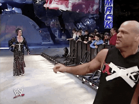 Kurt Angle Happy Dance Meme GIF