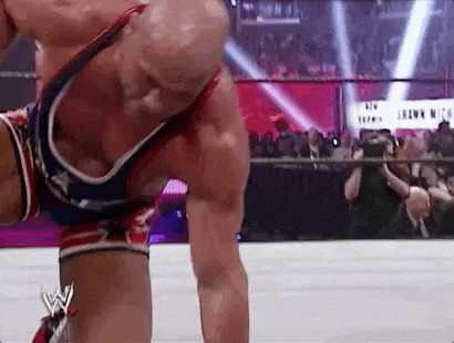 Kurt Angle Ripping Singlet Meme GIF