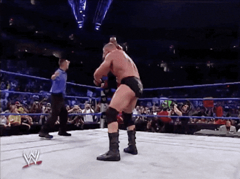 Kurt Angle Suicide Dive Meme GIF