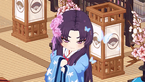 Kuru Kuru Blue Archive Yukari Anime GIF