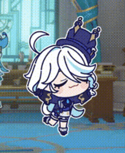 Kuru Kuru Cute Anime Sticker GIF