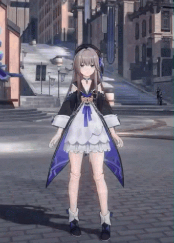 Kuru Kuru Cute Herta Dancing GIF