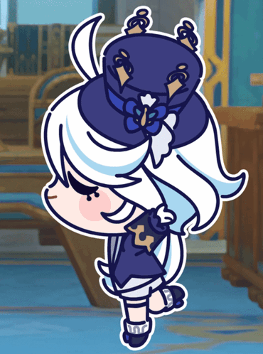 Kuru Kuru Furina Dancing GIF