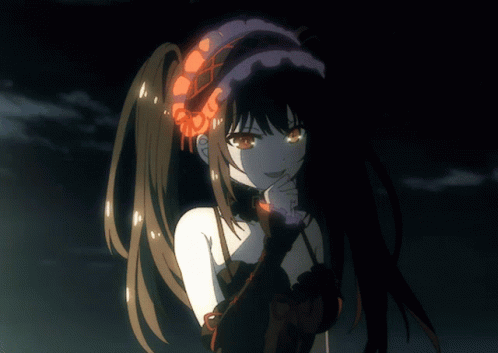 Kurumi Tokisaki Chuckling GIF