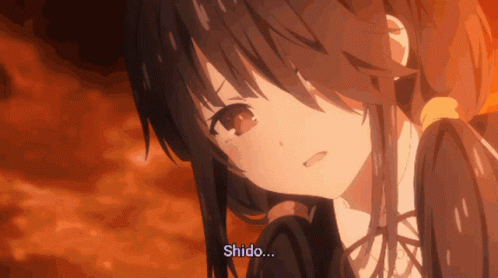 Kurumi Tokisaki Kissing Shido GIF
