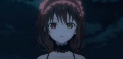 Kurumi Tokisaki Shy Smile GIF