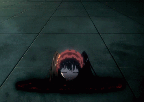 Kurumi Tokisaki Teleporting GIF