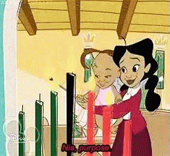 Kwanzaa Candles The Proud Family GIF