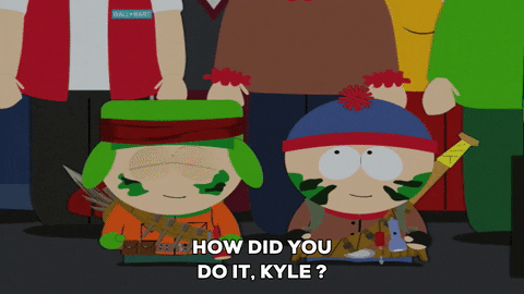 Kyle And Stan To Walmarts Self Destruct GIF