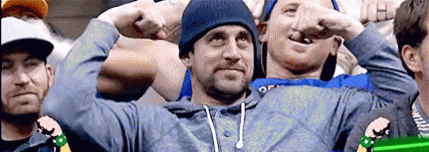 Kyle Brandt On Aaron Rodgers Relax GIF