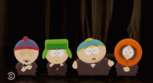 Kyle Broflovski And Friends Clapping GIF