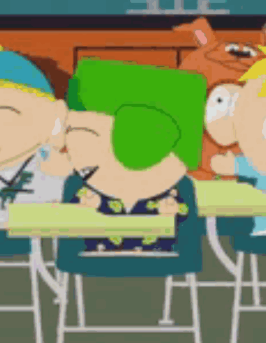 Kyle Broflovski And Friends Laughing GIF