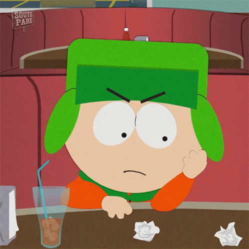 Kyle Broflovski Cover Nose GIF