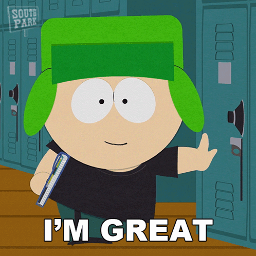 Kyle Broflovski Im Great GIF