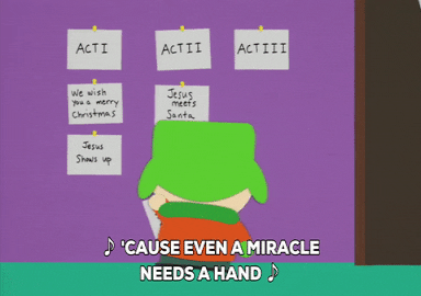 Kyle Broflovski Miracle Needs A Hand GIF