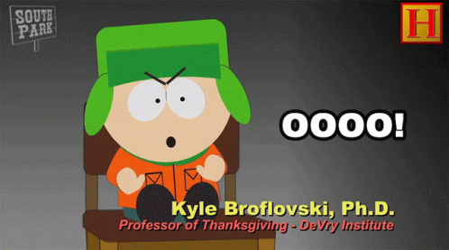Kyle Broflovski Oh GIF