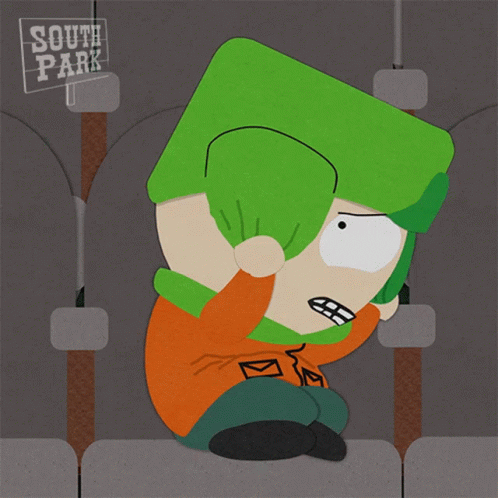 Kyle Broflovski Scared GIF