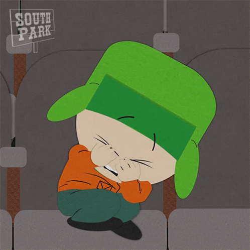 Kyle Broflovski Scared Alone GIF