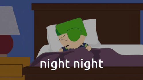 Kyle Broflovski Sleeping GIF
