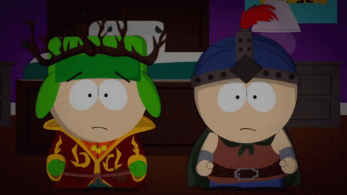 Kyle Broflovski Stan Marsh Afraid GIF
