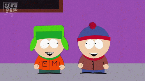Kyle Broflovski Stan Marsh Shake Head GIF