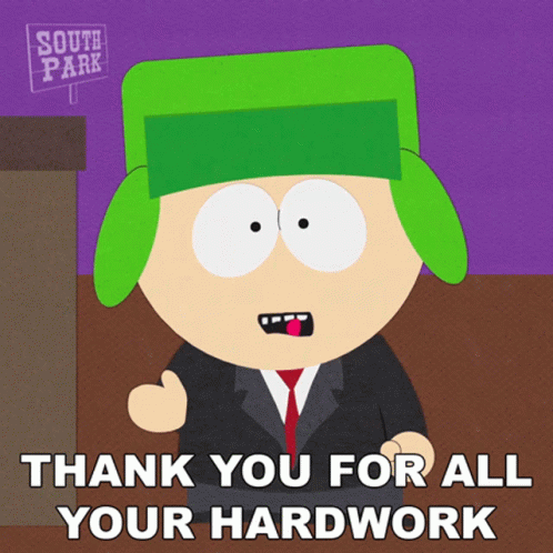 Kyle Broflovski Thank You For All You Do GIF