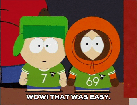 Kyle Broflovski That Was Easy GIF