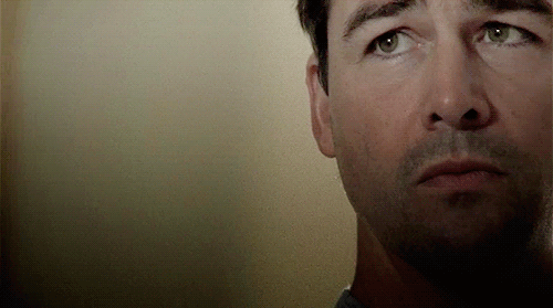 Kyle Chandler Blinking Eyes Looking To The Side GIF