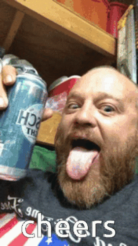 Kyle Cheers Lets Drink Busch GIF