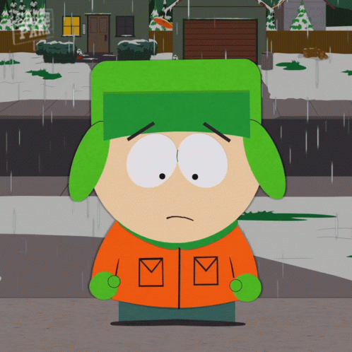 Kyle From South Park in Orange Jacket