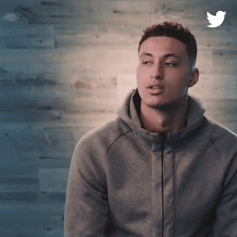 Kyle Kuzma Shoot Your Shot Winking GIF