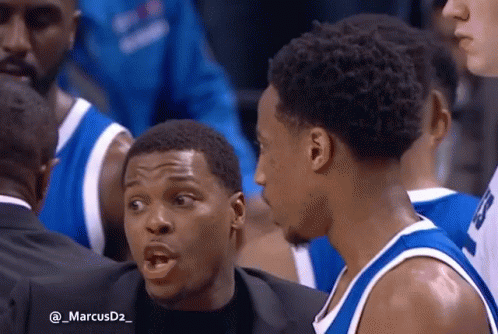 Kyle Lowry Shout To Demar Derozan Your Right GIF