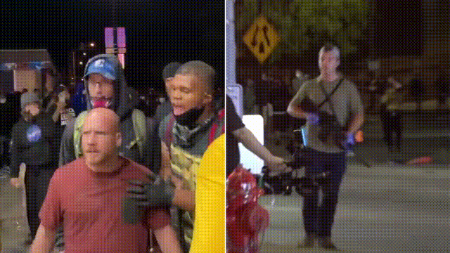 Kyle Rittenhouse Holding A Gun Weapon GIF