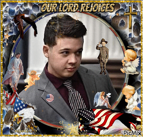Kyle Rittenhouse Our Lord Rejoices GIF