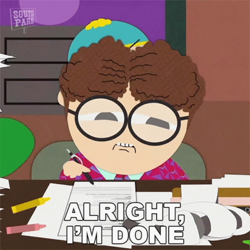 Kyle Schwartz Alright It Is Done GIF