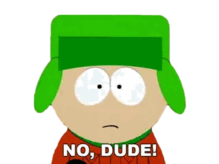 Kyle South Park Saying No