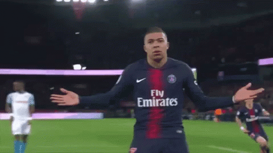 Kylian Mbappe Can t Believe Game Reaction GIF GIFDB Kylian Mbappe Can t Believe Game Reaction GIF GIFDB