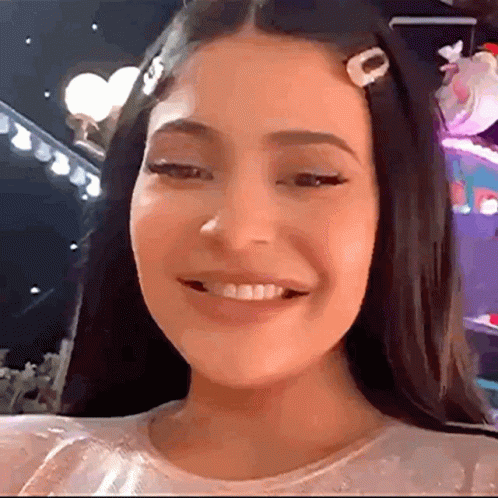 Kylie Jenner And Rosalia Happy Screaming Meme GIF