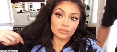 Kylie Jenner Lips Mwah GIF