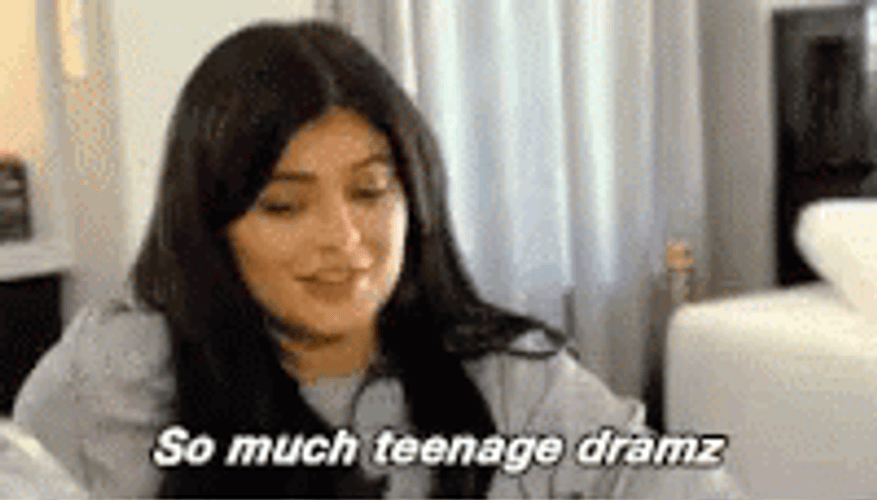 Kylie Jenner Teenage Drama GIF