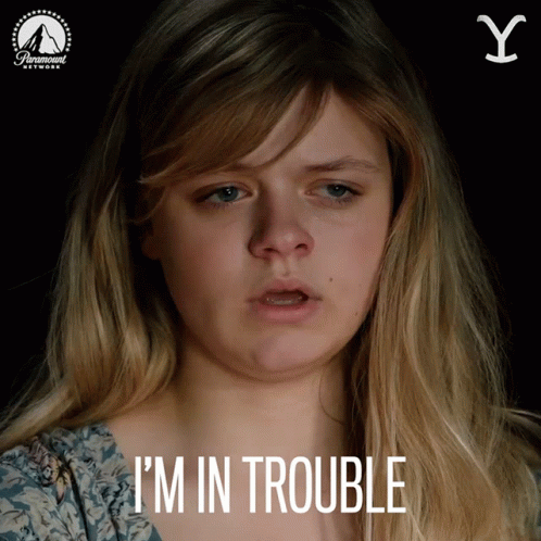 Kylie Rogers I'm In Trouble Im In Danger GIF