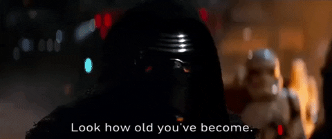 Kylo Ren Happy Birthday Star Wars GIF