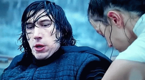 Kylo Ren Rey Skywalker Star Wars Healing GIF