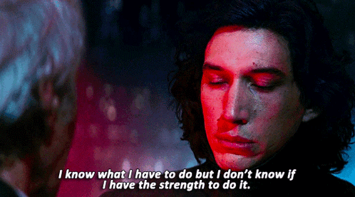 Kylo Ren Star Wars I Don't Know GIF