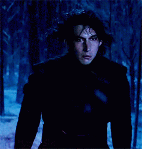 Kylo Ren Star Wars Scream GIF