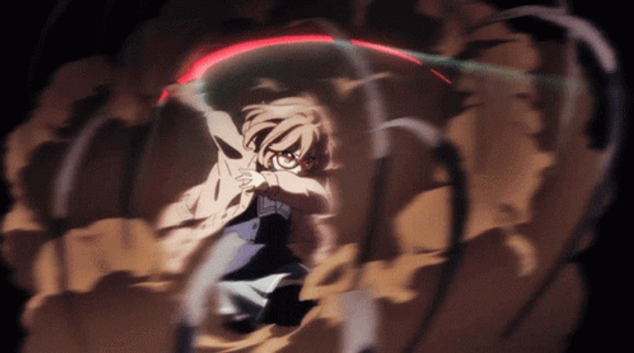 Kyokai No Kanata Anime Fighting GIF