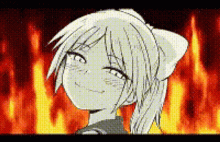 Kyoko Toshino Smug GIF