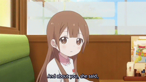 Kyouko Teasing Hanako Anime GIF