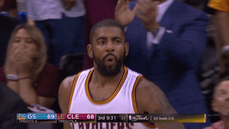 Kyrie Irving Fired Up Burning Desire GIF