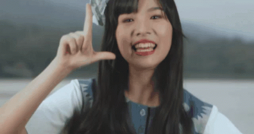 Korean Letter L Sign GIF